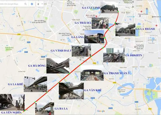 Khám Phá Toàn Bộ Tuyến Đường Sắt Đô Thị Hà Nội Và 12 Nhà Ga Chính