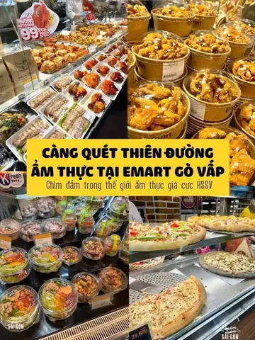 Top 10 Món Ăn Hàn Quốc Ngon Nhất Tại Emart Gò Vấp