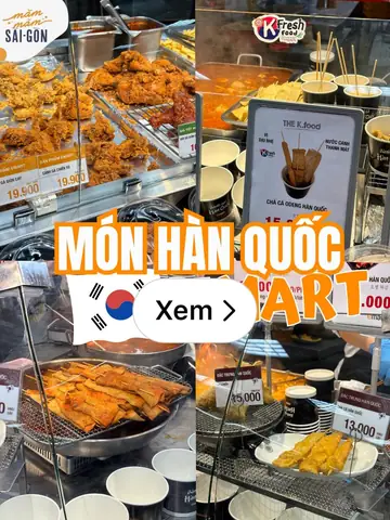 Top 10 Món Ăn Hàn Quốc Ngon Nhất Tại Emart Gò Vấp
