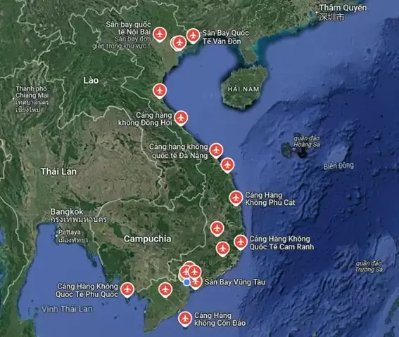 Khám Phá Danh Sách Sân Bay Tại Việt Nam: Toàn Bộ Sân Bay Nội Địa Và Quốc Tế