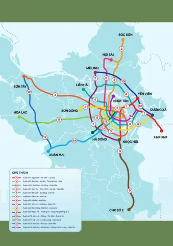 Xem Bản Đồ Các Tuyến Metro Hà Nội – Hướng Dẫn Chi Tiết Xem Bản Đồ Các Tuyến Metro Hà Nội – Hướng Dẫn Chi Tiết