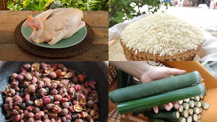 Cách Làm Gà Nướng Cơm Lam Chuẩn Vị Từ Vùng Cao