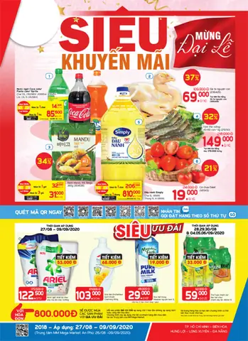 Mega Market: Xem Ấn Phẩm Khuyến Mãi Mới Nhất Mega Market: Xem Ấn Phẩm Khuyến Mãi Mới Nhất