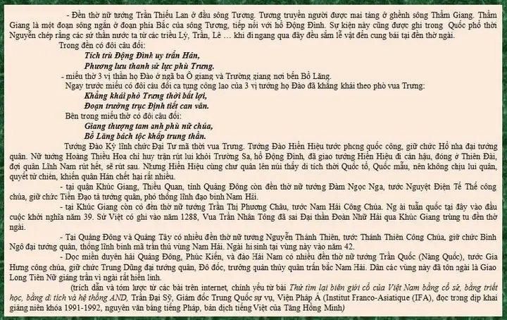 Khám Phá Câu Chuyện Anh Hùng Hai Bà Trưng Cho Học Sinh