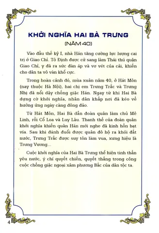 Khám Phá Câu Chuyện Anh Hùng Hai Bà Trưng Cho Học Sinh