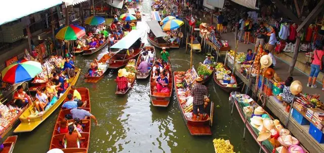 Khám Phá Chợ Nổi Pattaya – Four Regions Floating Market