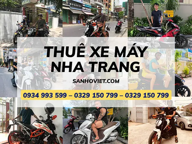 Đánh Giá 10 Địa Chỉ Thuê Xe Máy Nha Trang Uy Tín, Giá Rẻ Nhất