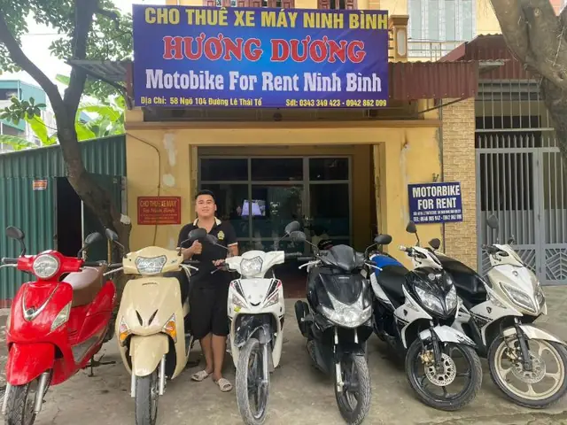 Top 10 Địa Điểm Thuê Xe Máy Ninh Bình Uy Tín