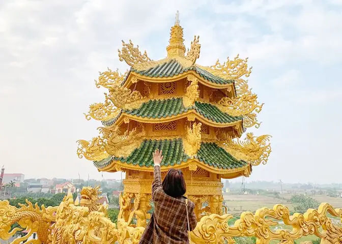 Khám Phá Chùa Phúc Lâm Hưng Yên - Điểm Đến Tâm Linh Dát Vàng