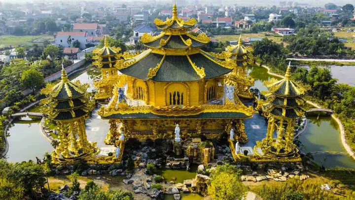 Khám Phá Chùa Phúc Lâm Hưng Yên - Điểm Đến Tâm Linh Dát Vàng