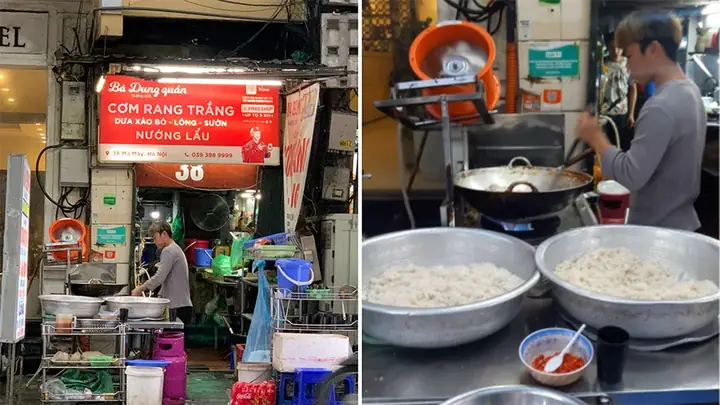 Khám Phá Cơm Rang Dưa Bò Bà Dung – Hương Vị Truyền Thống Hà Nội