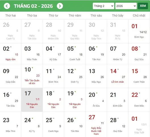 Còn Bao Nhiêu Ngày Nữa Đến Tết 2026? Cách Tính Chính Xác Nhất
