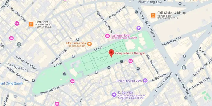 Công Viên 23/9 Sài Gòn: Tổng Hợp Từ Vị Trí, Lịch Sử Đến Trải Nghiệm Mua Sắm - Ẩm Thực Đầy Màu Sắc Công Viên 23/9 Sài Gòn: Tổng Hợp Từ Vị Trí, Lịch Sử Đến Trải Nghiệm Mua Sắm - Ẩm Thực Đầy Màu Sắc