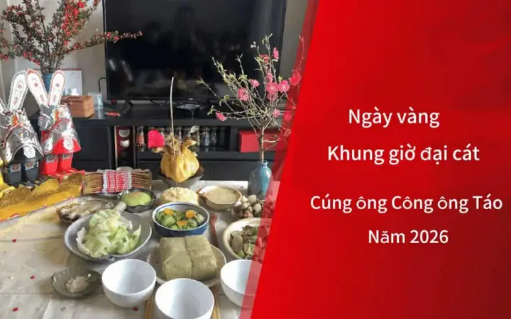 Cúng Ông Công Ông Táo: Hướng Dẫn Chi Tiết Về Lễ Vật, Mâm Cỗ Và Cách Thực Hiện Đúng Truyền Thống