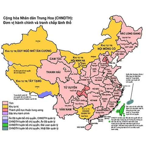 Các Tỉnh Trung Quốc: Top Đông Dân & Hành Chính