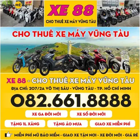 Thuê Xe Máy Vũng Tàu: Top Địa Chỉ Giá Rẻ, Uy Tín
