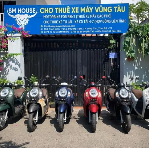 Thuê Xe Máy Vũng Tàu: Top Địa Chỉ Giá Rẻ, Uy Tín
