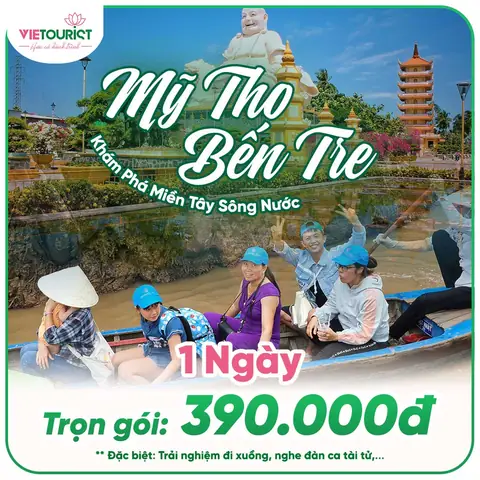 Khám Phá Bến Tre Mỹ Tho 1 Ngày Từ Sài Gòn Trọn Gói Khám Phá Bến Tre Mỹ Tho 1 Ngày Từ Sài Gòn Trọn Gói