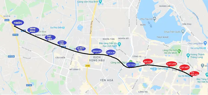 Cẩm Nang Đường Sắt Nhổn - Ga Hà Nội
