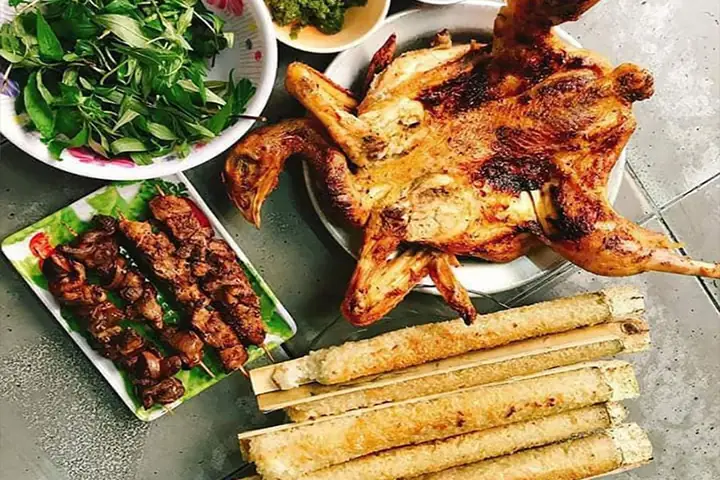 Top 7 Quán Gà Nướng Cơm Lam Ngon Nhất Gia Lai
