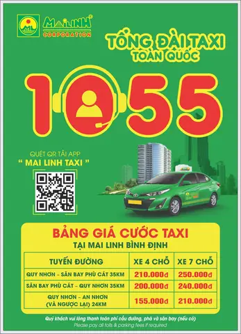 Xem Ngay Giá Cước Taxi Mai Linh 4‑7 Chỗ & Ưu Đãi Thanh Toán