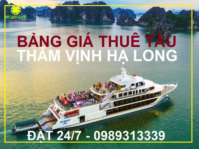 Giá Thuê Du Thuyền Hạ Long: Bảng Giá Chi Tiết Giá Thuê Du Thuyền Hạ Long: Bảng Giá Chi Tiết