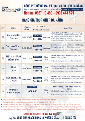 Cập Nhật Giá Vé Bà Nà Hill: Ưu Đãi, Combo & Mua Online Cập Nhật Giá Vé Bà Nà Hill: Ưu Đãi, Combo & Mua Online
