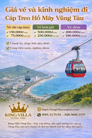 Cập Nhật Giá Vé Hồ Mây Vũng Tàu 2026 Cho Người Lớn Và Trẻ Em