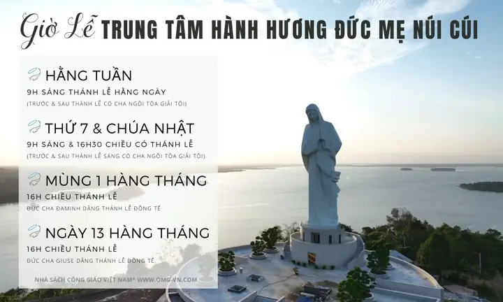 Giờ Lễ Hằng Ngày Đức Mẹ Núi Cúi Cập Nhật Mới Nhất