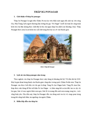 Tháp Bà Ponagar Nha Trang: Cẩm Nang Tham Quan Chi Tiết