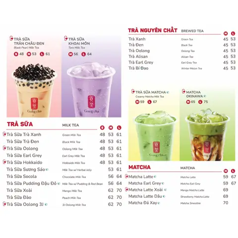 Tìm Địa Chỉ & Giờ Mở Cửa Gong Cha Aeon Mall Bình Dương