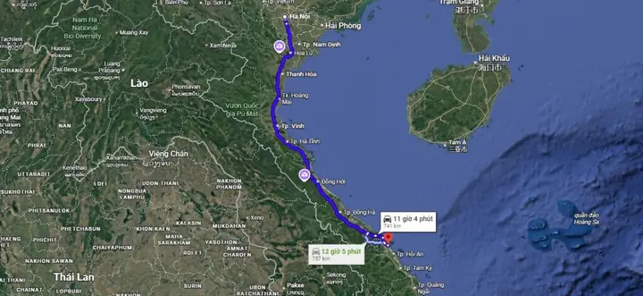 Xác Định Khoảng Cách Hà Nội – Đà Nẵng Cho Mọi Phương Tiện