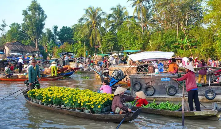 Hình Ảnh Chợ Nổi Ngã Năm: Khám Phá Vẻ Đẹp Sông Nước Miền Tây Hình Ảnh Chợ Nổi Ngã Năm: Khám Phá Vẻ Đẹp Sông Nước Miền Tây