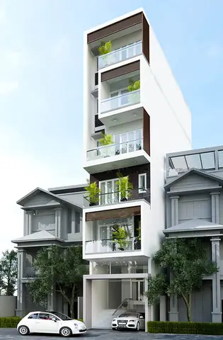 Khám Phá 10 Mẫu Nhà Cao Tầng Ấn Tượng Cho Gia Đình Hiện Đại
