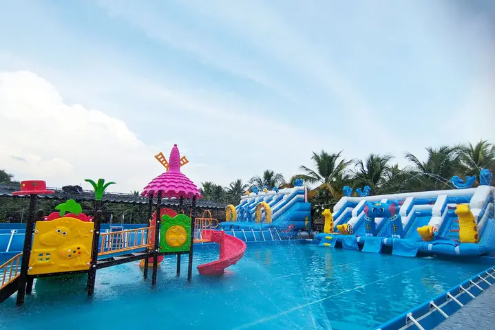Hồ Bơi Lớn Nhất Bến Tre: Điểm Đến Thiên Đường Nước Mới Của Tây Nam Bộ