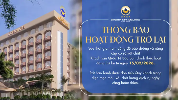 Đánh Giá Khách Sạn 4 Sao Bao Son International Hotel Hà Nội Đánh Giá Khách Sạn 4 Sao Bao Son International Hotel Hà Nội