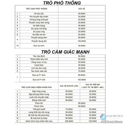 Khu Du Lịch Đại Nam Giá Vé: Bảng Giá Chi Tiết Và Kinh Nghiệm Mua Vé Khu Du Lịch Đại Nam Giá Vé: Bảng Giá Chi Tiết Và Kinh Nghiệm Mua Vé