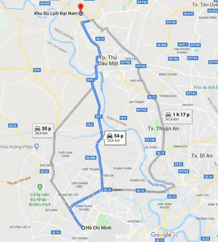 Khu Du Lịch Đại Nam Rộng Bao Nhiêu? Diện Tích Chi Tiết Và Ý Nghĩa