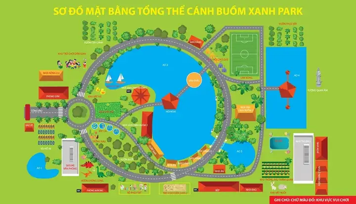 Khu Du Lịch Cánh Buồm Xanh: Trải Nghiệm Xanh Mát
