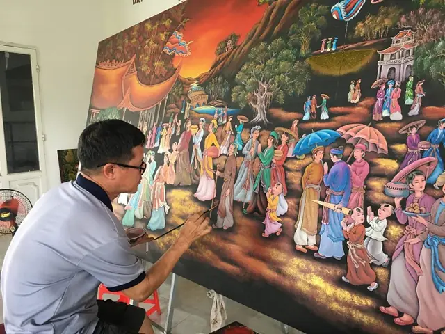Khám Phá Làng Sơn Mài Tương Bình Hiệp – Di Sản Văn Hoá Việt