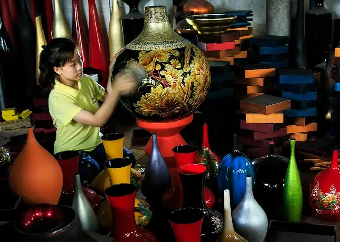 Khám Phá Làng Sơn Mài Tương Bình Hiệp – Di Sản Văn Hoá Việt Khám Phá Làng Sơn Mài Tương Bình Hiệp – Di Sản Văn Hoá Việt