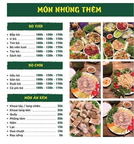 Đánh Giá Chi Tiết Lẩu Bò Nhúng Dấm Cầu Giấy: Trải Nghiệm Ẩm Thực Đặc Sắc Khi Du Lịch Hà Nội