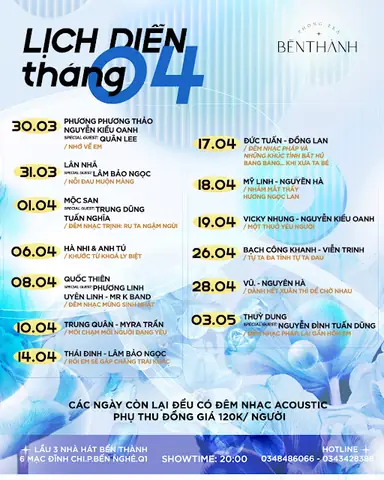 Lịch Diễn, Giá Vé Và Trải Nghiệm Tại Phòng Trà Không Tên