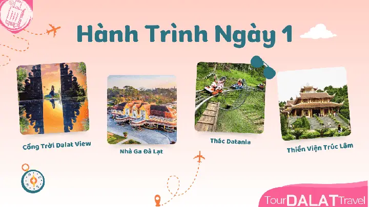 Lịch Trình Du Lịch Đà Lạt 3 Ngày 2 Đêm Tự Túc
