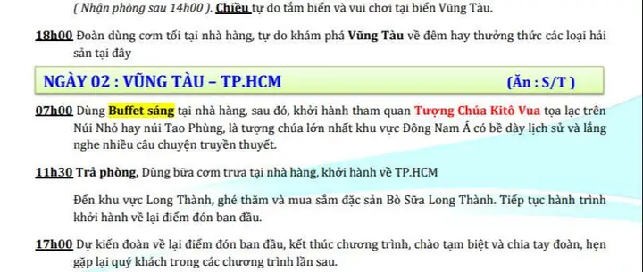 Lịch Trình Vũng Tàu 2 Ngày 1 Đêm: Kế Hoạch Chi Tiết Cho Chuyến Đi Đáng Nhớ