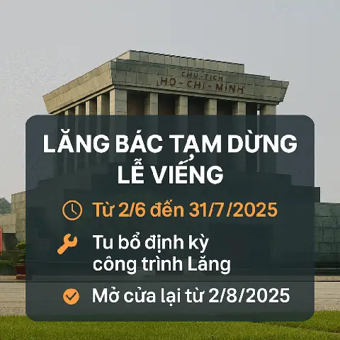 Lịch Vào Thăm Lăng Bác Hồ: Hướng Dẫn Đầy Đủ Từ Đăng Ký Đến Trải Nghiệm Thực Tế Lịch Vào Thăm Lăng Bác Hồ: Hướng Dẫn Đầy Đủ Từ Đăng Ký Đến Trải Nghiệm Thực Tế