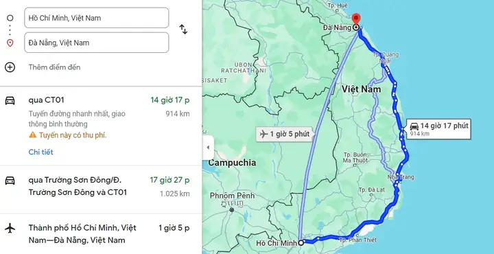 Lộ Trình Sài Gòn – Đà Nẵng: Hướng Dẫn Chi Tiết Di Chuyển, Khám Phá Và Lên Kế Hoạch Chuyến Đi