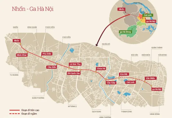 Hướng Dẫn Chi Tiết Sử Dụng Tuyến Metro Cát Linh – Hà Đông Cho Hành Khách Hướng Dẫn Chi Tiết Sử Dụng Tuyến Metro Cát Linh – Hà Đông Cho Hành Khách