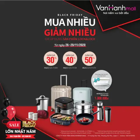 Khám Phá Cửa Hàng Locknlock Vạn Hạnh Mall – Địa Chỉ, Giờ Mở Và Ưu Đãi
