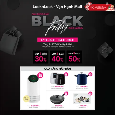 Khám Phá Cửa Hàng Locknlock Vạn Hạnh Mall – Địa Chỉ, Giờ Mở Và Ưu Đãi